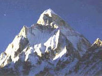 Self-Realization & Yoga Meditation: Himalayan mountain peak.